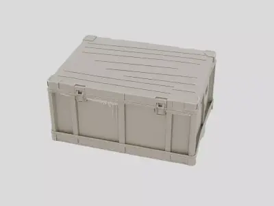 Experimental Science Equipment Storage Crate for 3D print 3D model