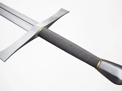 Sword 3D model 4