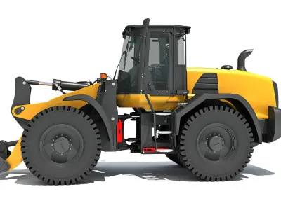 Wheel Loader 3D model