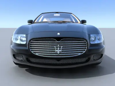 Maserati Quattroporte Free 3D model