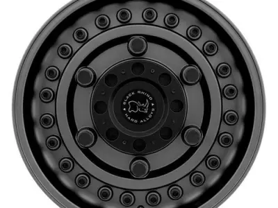 Black Rhino Armory Wheel Gun Black Bronco 3D model