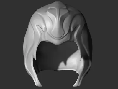 Fantasy Medieval Helmets 3D model