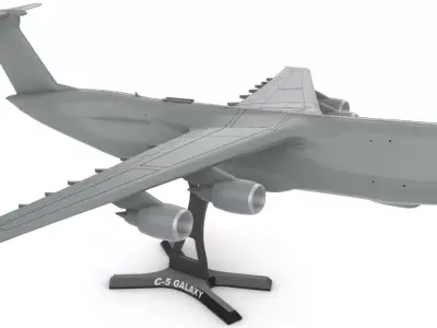 C-5 Galaxy  3D print model