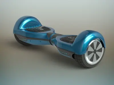 Gyro scooter 3D model