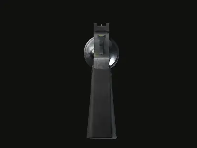 Colt-Diamondback pistol Low-poly 3D model