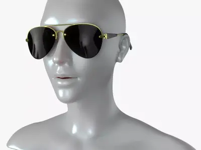 CGI Sunglass 3D model