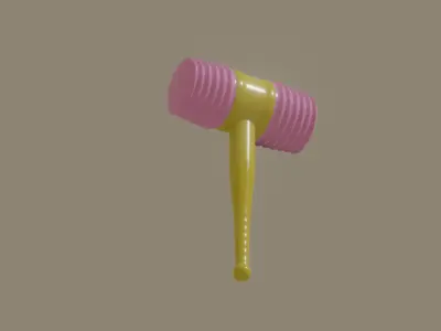 Toy Hammer 3D model