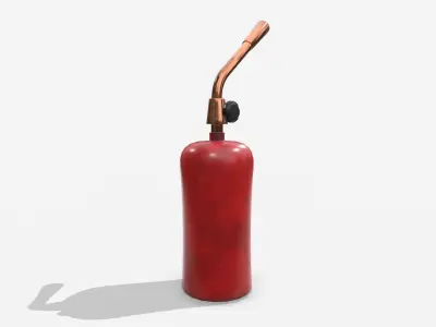 Cartoon BlowTorch 3D model