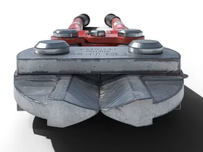 Bolt cutter Low-poly 3D model buy