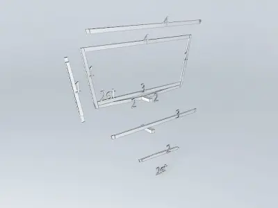 Spt 0, boat frame Free 3D model