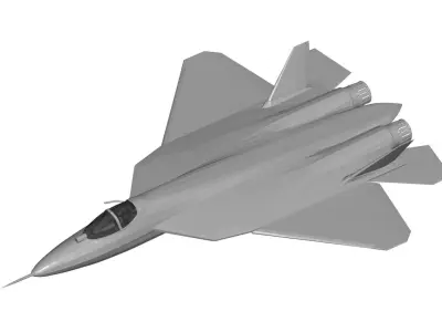 Sukhoi Su-57 3D model buy