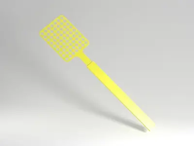 fly swatter 3D print model
