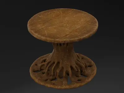 Tree Table 3D model