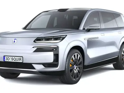 BYD Denza N9 2026 3D model