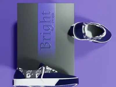 SNEAKERS  Low-poly 3D model