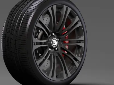 HSV Senator Signature Gen F2 wheel 2017 3D model