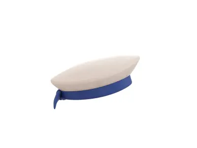 Marine Hat 3D model
