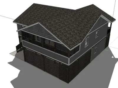 Creative Design-Holiday Cabin-0111 3D model