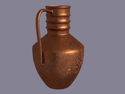 copper jug 3D model