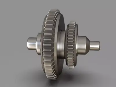 Gear Machine 3D model