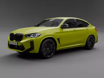 Bmw X4m Free 3D model