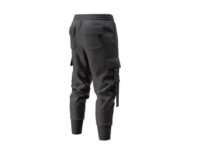 Military Pants 75 - All MH Bodies - UE5 Skeletons - Rigged Low-poly 3D model