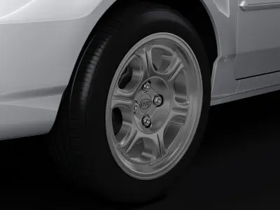 BYD F3 2016 wheel 3D model