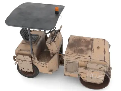 Construction roller MUC30W 3D model