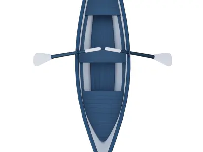 Fishing boat Low-poly 3D model by 3DdaysStudio