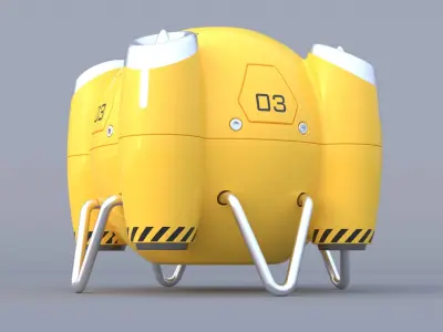 Shaderbot 2 robot 3D model