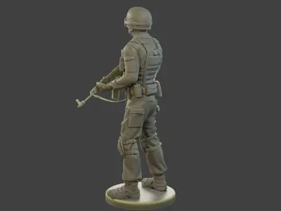 CzechSlovak Police Tactical Unit CPTU1 003 3D print model
