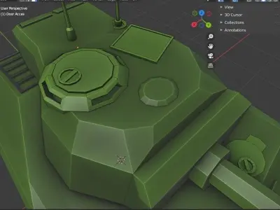 My Sherman Tank 3D model