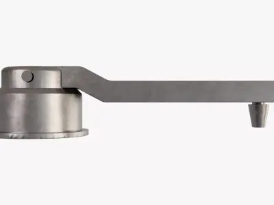 Industrial Mechanical Lever Rocker Arm 3D model