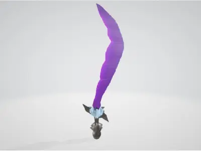 Jeunissemble Gaming Warrior Sword 3D model
