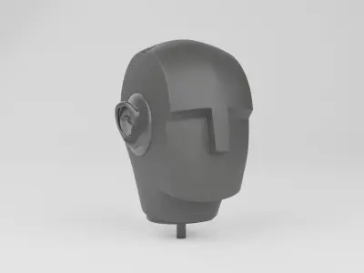 ASMR microphone 3D model