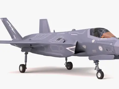 F35B Royal Air Force 3D model