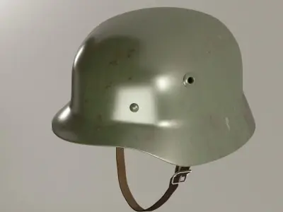 German helmet M-35 3D model