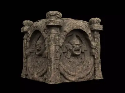 ancient box 3D model