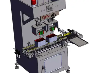 Fully Automatic High-Voltage Short-Circuit Tester  3D model
