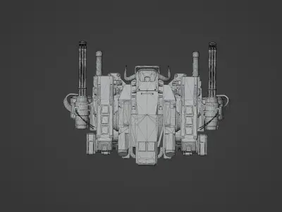 MEX-DS20 Low-poly 3D model