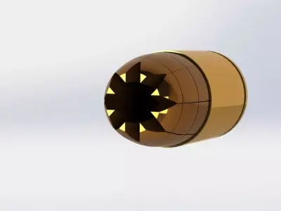 g2r 9mm bullet Free 3D model