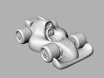 Formula 1 Toy F1 3D print model