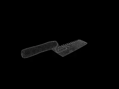 Anydrafts Scraper 01 Low-poly 3D model