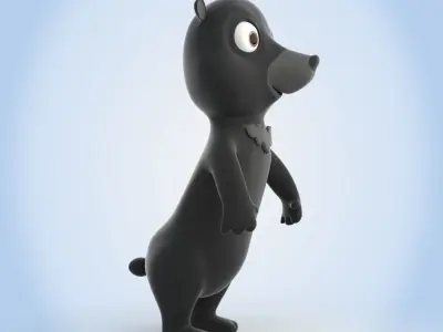 Black Bear 3D model