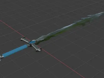 10 Medieval fantasy swords pack 1 Free low-poly 3D model