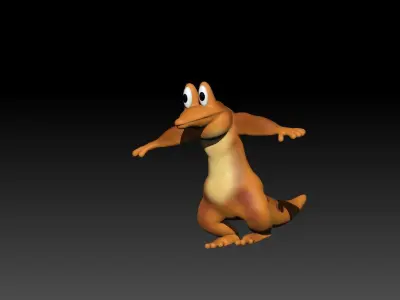 Crocodile 3d model 3D model