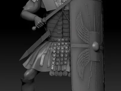 Roman Legioner 3D print model 3D print model