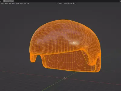 Custom 3D print Minifigure Accessory - Minifigure Hair S2 - 092 3D print model