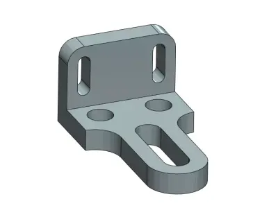 Industrial piece 3D model