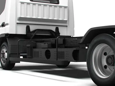Mitsubishi Fuso E Canter 3850 2024 3D model